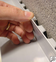 Flooded Water From Walls Basement Drainage System with Wall Flange