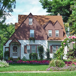 Illustration Of An Exterior French Drain System Installed Around The Perimeter Of A Home Illustration of an exterior French drain system installed around the perimeter of a home