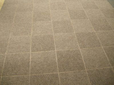 Interlocking carpeted floor tiles available in Summerland, California