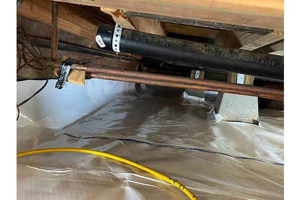 Cleanspace Amp French Drains Crawlspace After