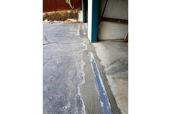 Interior Drainage System After