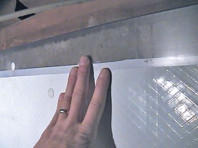 Sealed block walls installed in Oxnard, California